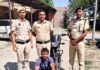 चोरी की बाईक सहित आरोपी गिरफ्तार Safidon Police