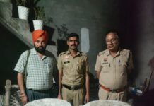 400 लीटर लाहन बरामद Safidon news