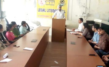 राजकीय महाविद्यालय में पर्यावरणीय कानूनों पर जागरूकता कार्यक्रम आयोजित environmental laws awareness