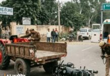 अचानक ब्रेक बना हादसे की वजह, दोपहिया सवार गंभीर रूप से जख्मी Rewari accident