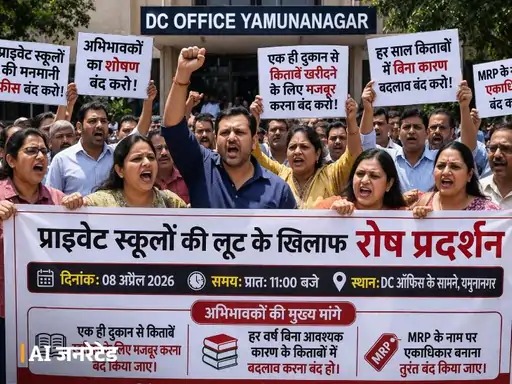 Yamunanagar protest