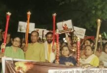 पंचकूला में मशाल जुलूस में सीएम की हुंकार, विपक्ष पर साधा निशाना Panchkula BJP rally