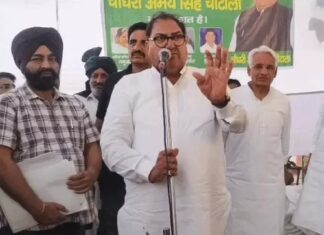 कुरुक्षेत्र मंडी में अभय चौटाला का हमला, जल मुद्दे पर सरकार को घेरा Abhay Chautala