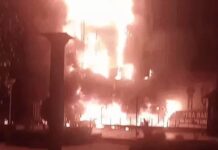 बड़े शॉपिंग कॉम्प्लेक्स में आग से अफरा-तफरी, दमकल की टीमों ने संभाला मोर्चा Panipat mall fire