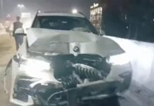 लग्जरी कारों की भिड़ंत, तेज रफ्तार बनी हादसे की वजह Faridabad accident