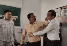 स्कूल में स्टाफ की शर्मनाक हरकत, नशे में हंगामा कर प्रिंसिपल से बदसलूकी Faridabad school incident