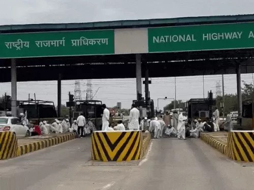 Haryana farmers protest