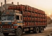 हाईवे पर गैस सिलेंडर चोरी, एजेंसी की गाड़ी बनी निशाना Rewari theft case