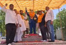 गुरुग्राम में आंबेडकर जयंती पर निकली भव्य शोभायात्रा Gurugram Ambedkar Jayanti