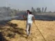 गौशाला का चारा आग की भेंट, लाखों का नुकसान Bhiwani fire