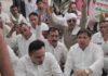 कांग्रेस का सरकार पर हमला, महंगाई और परीक्षा विवाद को लेकर प्रदर्शन Congress protest