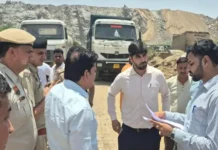 खनन गतिविधियों पर प्रशासन सख्त, स्टोन क्रैशर और ट्रकों की हुई जांच Bhiwani mining
