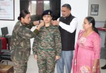 रोहतक की बेटी ने बढ़ाया प्रदेश का मान, भारतीय सेना में अधिकारी बनकर रचा इतिहास Indian Army Captain