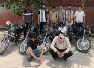 करनाल पुलिस को मिली बड़ी सफलता, वाहन चोरी गिरोह के दो आरोपी गिरफ्तार Vehicle Thief Arrested