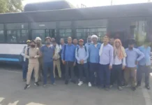 बस सेवाएं थमने से यात्री परेशान, समझौते के बाद हालात सामान्य Faridabad Bus Strike