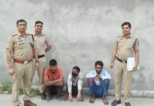 नशे की आदत ने युवकों को पहुंचाया सलाखों तक, चोरी की वारदात का खुलासा copper wire theft