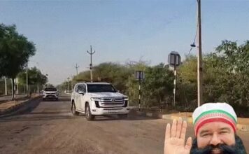 फिर पैरोल पर बाहर आया राम रहीम, सुरक्षा के बीच सिरसा डेरे पहुंचा काफिला Gurmeet Ram Rahim Singh