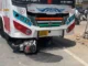 किसान मोर्चा जा रहे किसानों की स्कूटी बस से टकराई, दो घायल Jind Road Accident