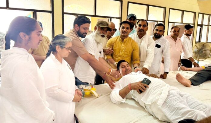 Safidon blood donation camp