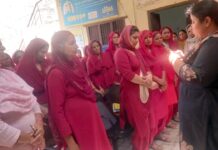 हाट में कन्या भ्रूण हत्या को लेकर निकाली जागरूकता रैली Beti Bachao Beti Padhao