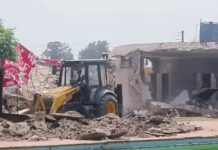 करनाल में सरकारी जमीन से हटाए गए अवैध निर्माण, प्रशासन की बड़ी कार्रवाई Karnal encroachment