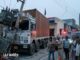 कंटेनर की जोरदार टक्कर से बिजली ढांचा क्षतिग्रस्त, कई इलाकों में सप्लाई बाधित transformer damage