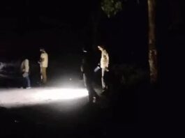 मुठभेड़ के बाद दबोचा गया बाहरी हमलावर, पैर में गोली लगने से घायल Kurukshetra encounter