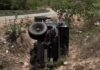 हिल रोड पर हादसा: SUV अनियंत्रित होकर खाई में गिरी, लोगों ने बचाई जान Gurugram accident