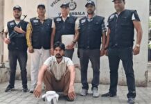 बड़ी साजिश का खुलासा: गैंग कनेक्शन में युवक गिरफ्तार, सरपंच को निशाना बनाने की तैयारी Lakhbir Landa Gang
