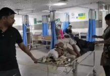 ठेके के बाहर हिंसा: युवक पर लाठी से वार, आरोपी मौके से फरार liquor shop attack