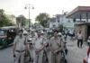 मतदान से पहले सुरक्षा का शक्ति प्रदर्शन, सड़कों पर उतरी पुलिस Dharuhera News