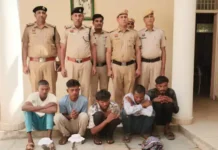 महेंद्रगढ़ में पारदी गैंग पर पुलिस का शिकंजा, मुठभेड़ के बाद आरोपी रिमांड पर Mahendragarh news