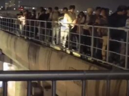 मेट्रो सेवा ठप होने से अफरा-तफरी, अंधेरे में ट्रैक के सहारे निकले यात्री Gurugram Metro