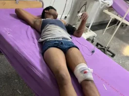 बैरिकेड तोड़कर भाग रहे संदिग्ध से पुलिस की भिड़ंत, मुठभेड़ के बाद एक घायल Police Encounter
