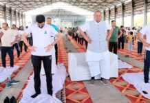 सफीदों में मनाया गया उपमंडल स्तरीय अंतरराष्ट्रीय योग दिवस International Yoga Day
