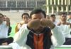 योग दिवस से पहले मुख्यमंत्री ने किया अभ्यास, स्वास्थ्य और फिटनेस का दिया संदेश International Yoga Day,