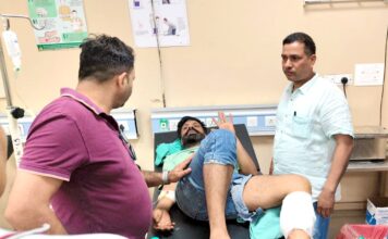 ढाबा सचांलक से रंगदारी मांगने के मामले में मुठभेड के बाद 2 आरोपी काबू Safidon News
