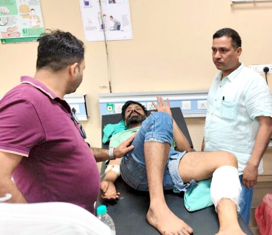 ढाबा सचांलक से रंगदारी मांगने के मामले में मुठभेड के बाद 2 आरोपी काबू Safidon News