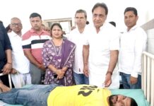मां भागो देवी अस्पताल में लगाया गया रक्तदान शिविर Blood Donation Camp