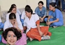 माफी के बाद भी नहीं थमा विवाद, नर्सिंग संगठनों ने तेज किया आंदोलन Haryana Nurses Protest