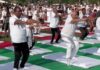 हिसार में योग दिवस पर सामूहिक योगाभ्यास, जनप्रतिनिधियों ने दिया स्वास्थ्य का संदेश Hisar,