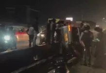 ड्यूटी के तीसरे दिन दर्दनाक हादसा: नाके पर तैनात होमगार्ड की ट्रक से कुचलकर मौत Gurugram Accident