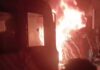 सांपला में कपड़ा दुकान में भीषण आग, लाखों का माल जलकर खाक Fire Incident