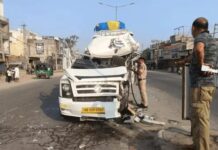 अंबाला में बड़ा सड़क हादसा, कश्मीर जा रहे परिवार की टेम्पो ट्रैवलर हाइड्रा से टकराई; 10 घायल Ambala Road Accident,