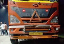 सोनीपत के UER-2 पर भीषण सड़क हादसा, कैंटर में घुसी टाटा 407; 2 लोगों की मौत Sonipat News,