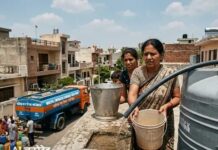 चंडीगढ़ में गहराया पानी संकट, एक महीने से लो-प्रेशर सप्लाई से लोग परेशान Chandigarh Water Crisis,