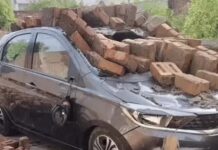 फतेहाबाद में तूफान का तांडव, स्वागत द्वार और बिजली पोल गिरे; भारी नुकसान Fatehabad News,