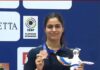 झज्जर की मनु भाकर ने ISSF वर्ल्ड कप में जीता कांस्य: 25 मीटर पिस्टल में शानदार प्रदर्शन, फाइनल में 28 हिट Manu Bhaker