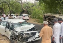 सिरसा में भीषण सड़क हादसा, कार-पिकअप की टक्कर में दादा-पोते की मौत; महिला की हालत गंभीर Sirsa News