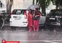 हरियाणा के 8 जिलों में बारिश, अगले 24 घंटे में पूरे प्रदेश में फिर सक्रिय होगा मानसून Haryana Weather